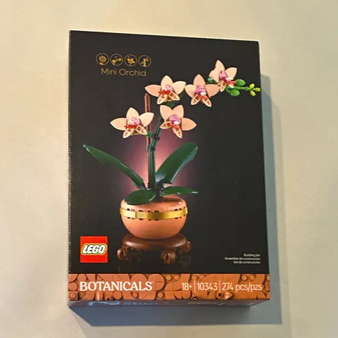 LEGO Botanicals Mini Orchid 10343 Botanical Collection 274pcs Ages 18+