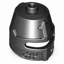 LEGO Black Minifigure, Headgear Helmet Castle