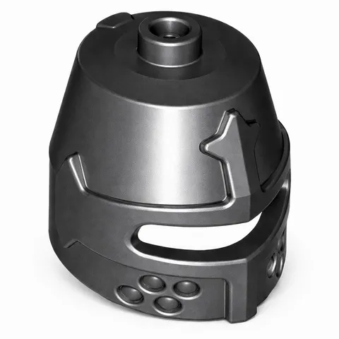 LEGO Black Minifigure, Headgear Helmet Castle