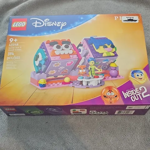 LEGO Disney Pixar Inside Out 2 Mood Cubes 43248 Sealed New 394 Pcs Joy Anxiety
