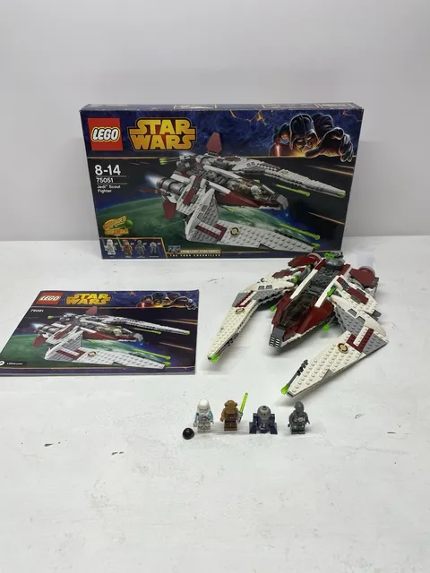 LEGO Star Wars: Jedi Scout Fighter (75051) with minifigures, instructions and original box
