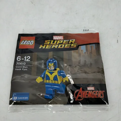 LEGO Marvel Super Hero Giant Man Hank Pym Poly Bag 30610 New Factory Sealed