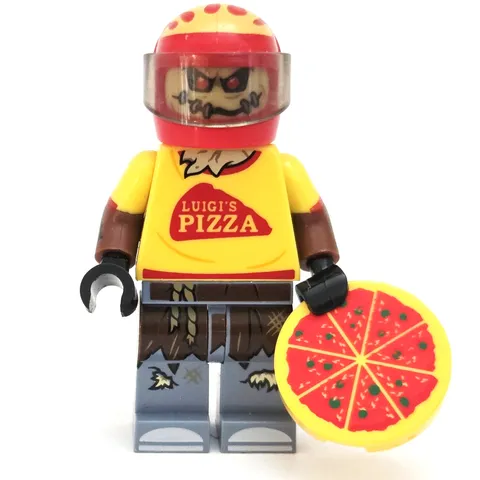 LEGO Scarecrow Pizza Delivery Outfit Special Delivery Minifigure sh0332 70910
