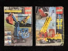 Vintage 1980 LEGO Expert Builder Technic Idea Book 8888 + Extra Manual 854