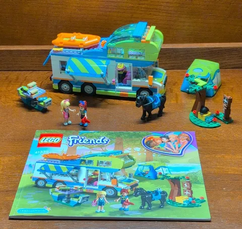 LEGO 41339 Friends Mia's Camper Van 488pc complete set w/ instructions, no box