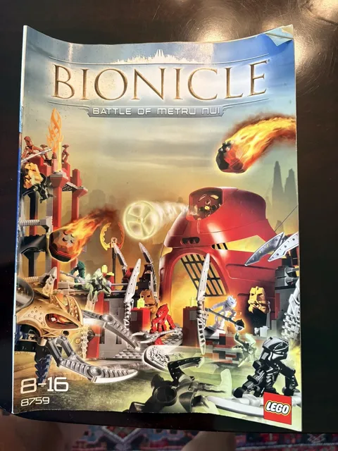 LEGO BIONICLE: Battle of Metru Nui (8759) - Complete Set/No Box