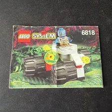 Lego Space Cyborg Scout (6818) Instruction Booklet Only