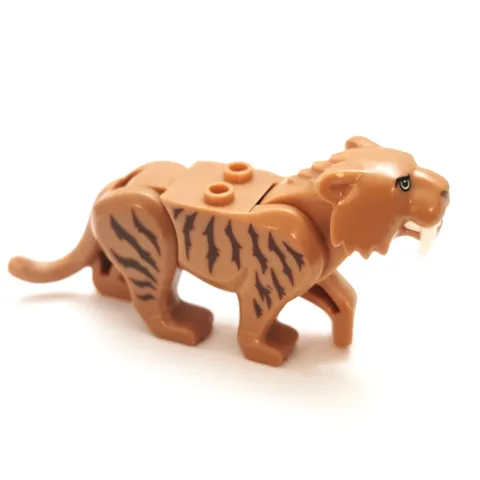 Lego City Arctic Cat Saber-Toothed Tiger Animal Minifigure 60193 60196 Large Cat