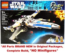 LEGO Star Wars: 75460 New Republic X-Wing Starfighter; NEW/Open *NO MINIFIGURES*