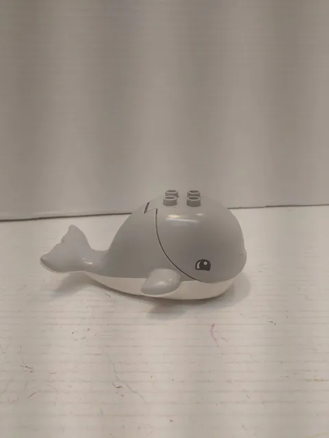 Lego Duplo 10803 Arctic Replacement Figure Gray Whale Animal Only