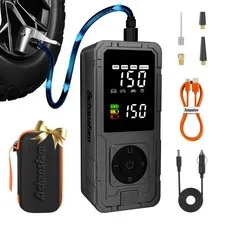 Achansfam Tire Inflator Portable Air Compressor Rechargeable Cordless Air Pump