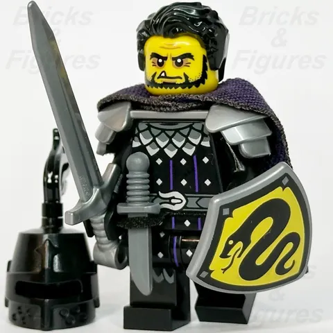 LEGO Castle Serpent Knight General Minifigure Lord Veyrax Dark Warrior Genuine