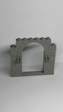 Lego Door, Frame 1 x 8 x 6 with Stone Pattern and Clips part 40242