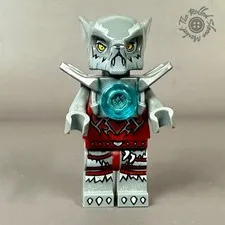 LEGO Minifigure Wakz loc008 Legends of Chima Wolf Tribe