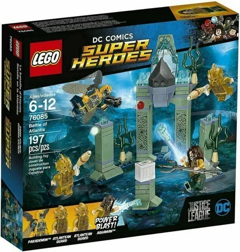 LEGO DC Comics Super Heroes: Battle of Atlantis (76085) Building Toy 197PCS