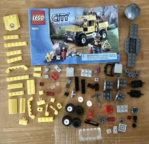 Retired Lego Mining 4X4 (4200) with Instructions From Estate