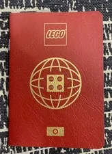 💥🔥The Lego Store Passport - Stamped - New  Great Condition🔥( Red) Star Wars 