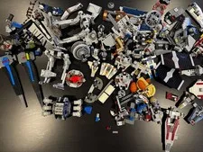 Lego Star Wars Partial Sets /Parts Lot microfighters, AT-ST,  Umbaran MHC & More