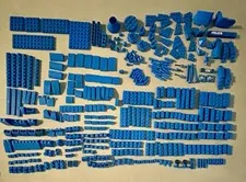 400+ Lego Blue Assorted Bricks and pieces BUNDLE.
