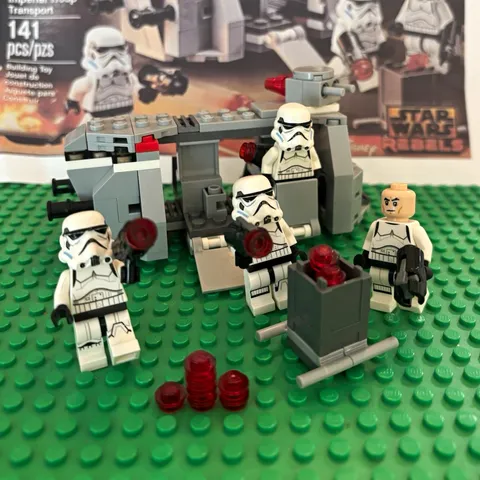 LEGO Star Wars 75078 Imperial Troop Transport | Missing 1 Helmet |