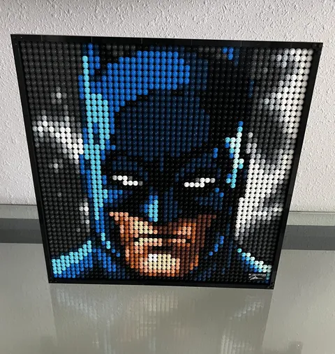 LEGO Art: Jim Lee Batman Collection (31205) No Box Or Instructions