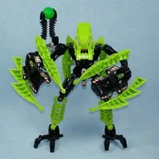 Hero Factory 7156 CORRODER - Complete Lego Bionicle Von Nebula Villain Figure
