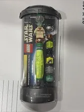New! 2003 LEGO Star Wars 1734 Yoda Writing System Connect &Build Pen