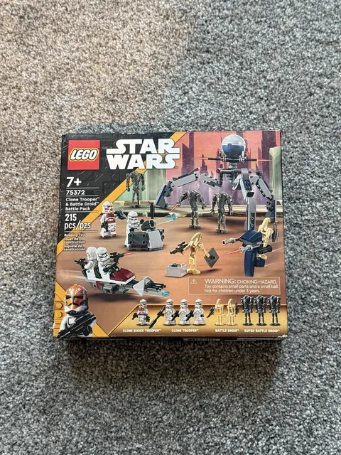 LEGO Star Wars Clone Trooper & Battle Droid Battle Pack Set 75372 - 215 pieces