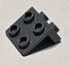 LEGO Parts - Dark Bluish Gray Bracket 1 x 2 - 2 x 2 - No 44728