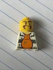 Jail Prisoner CTY0643 LEGO Collectible Minifigure Torso Some Damage
