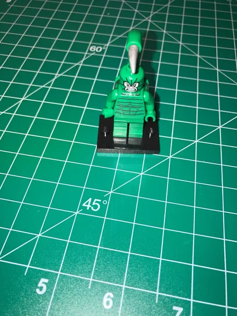 LEGO Marvel Scorpion Minifigure SH0269 10754 76057 Cracked Arms