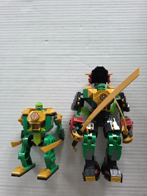 LEGO NINJAGO Lloyds Elemental Power Mech Lot