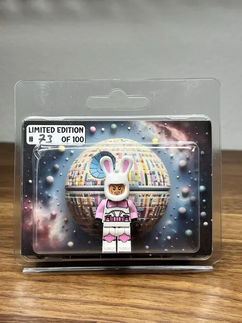 Hall Of Bricks Limited 73 Of 100 2025 Easter Bunny Clone Trooper Lego Star Wars