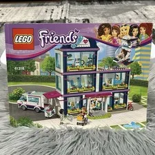 LEGO Friends 41318 Heartlake Hospital Instruction Manual Book Only *No Bricks*