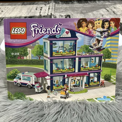 LEGO Friends 41318 Heartlake Hospital Instruction Manual Book Only *No Bricks*