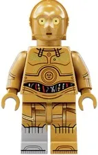 LEGO UCS C-3PO minifigure SW1209 - Star Wars - from Landspeeder Set 75341 - NEW