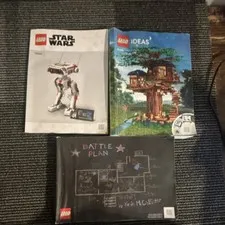 LEGO Illustrated English Instruction Manual Booklets Sets 75335 21318