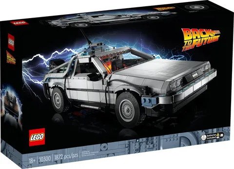 LEGO - Back to the Future Time Machine 10300  (1,856 pcs)