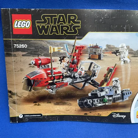 LEGO Star Wars Pasaana Speeder Chase 75250 Instruction Manual Booklet ONLY