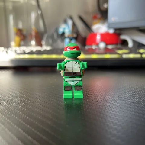 LEGO Raphael Minifig TNT015 Teenage Mutant Ninja Turtles 79102 79105 Retired