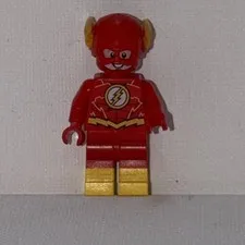 LEGO Super Heroes The Flash Minifigure Red Suit with Gold Boots