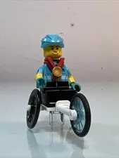 Lego City Paralympic Athlete Mini Tricycle Bike Wheelchair