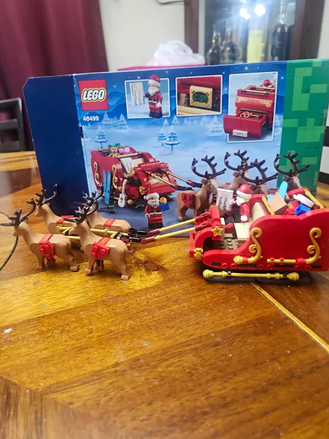 LEGO 40499 Santa's Sleigh 343pc Seasonal Iconic Retired w/ Box & Instructions