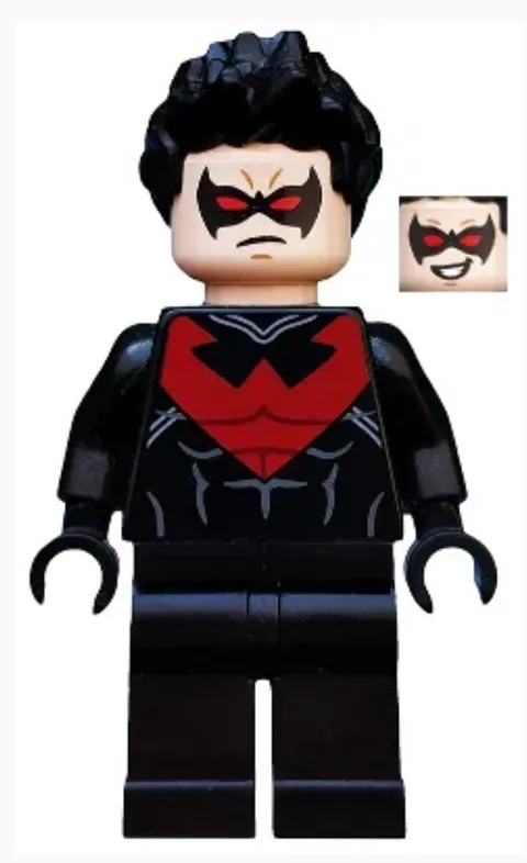 LEGO MINIFIGURE SUPER HERO NIGHTWING USED SH0085!!