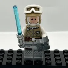 LEGO Star Wars Luke Skywalker Minifigure Rebel Hoth sw1143 75298 75340 Balaclava