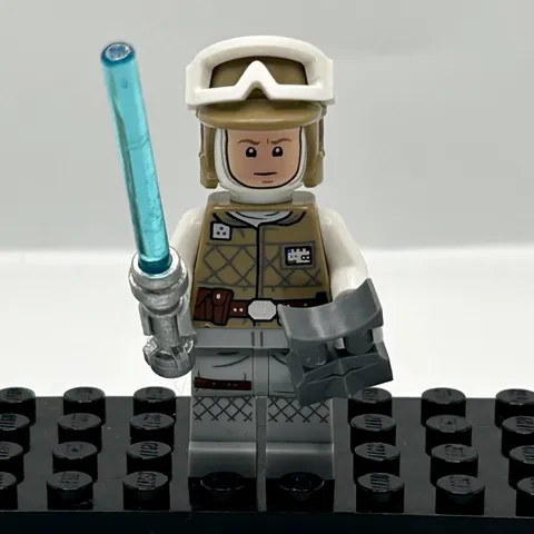 LEGO Star Wars Luke Skywalker Minifigure Rebel Hoth sw1143 75298 75340 Balaclava