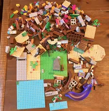 LEGO Friends 41122 Adventure Camp Tree House Bulk Parts Lot Incomplete 