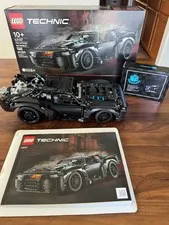 LEGO Technic 42127 The Batman Batmobile, 100% Complete w/ Box, Instruction, LEDs