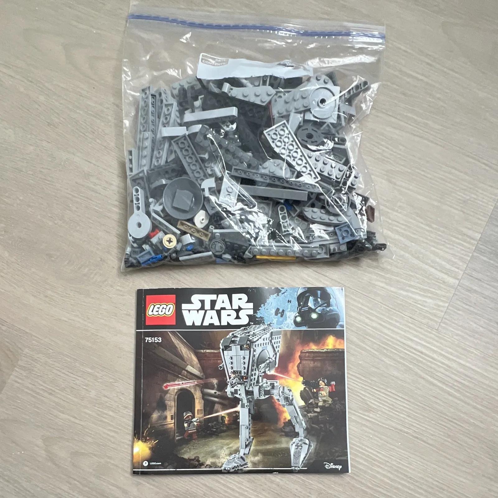 LEGO Star Wars 75153 AT-ST Walker Parts Bulk Lot w/ Instructions Bag