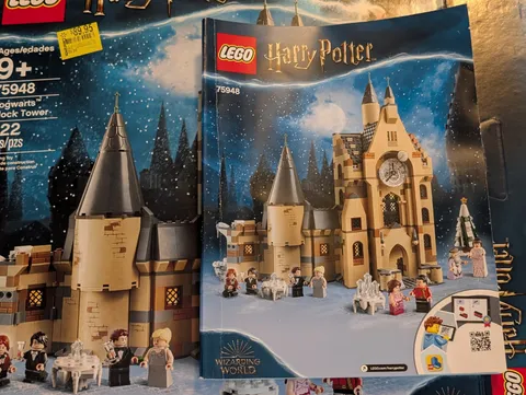 LEGO Harry Potter Hogwarts Clock Tower 75948 100% Complete With Instructions Box